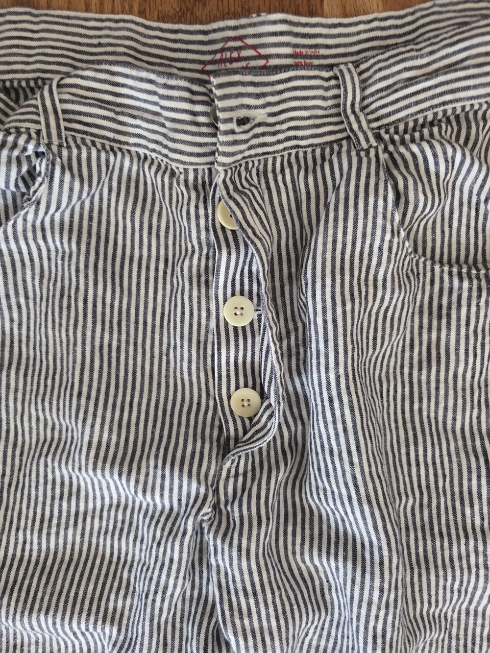 Alex Crane 100% linen pants